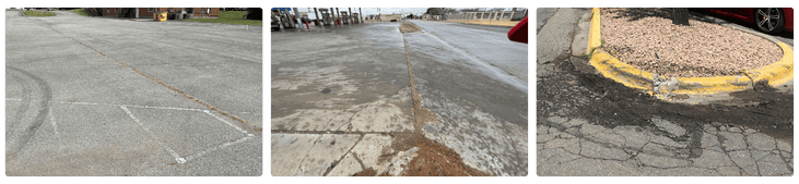 pavement lines fading