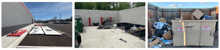 site damage