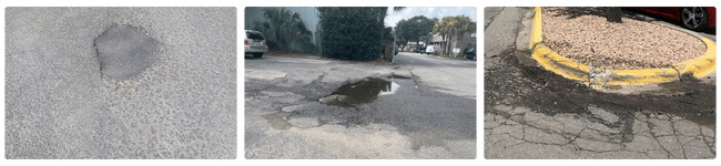 Surface Integrity: Cracking, potholes, and standing water that signal sub-base concerns. 